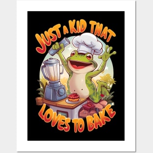 Culinary Frog: Frogtastic Blender Magic Posters and Art